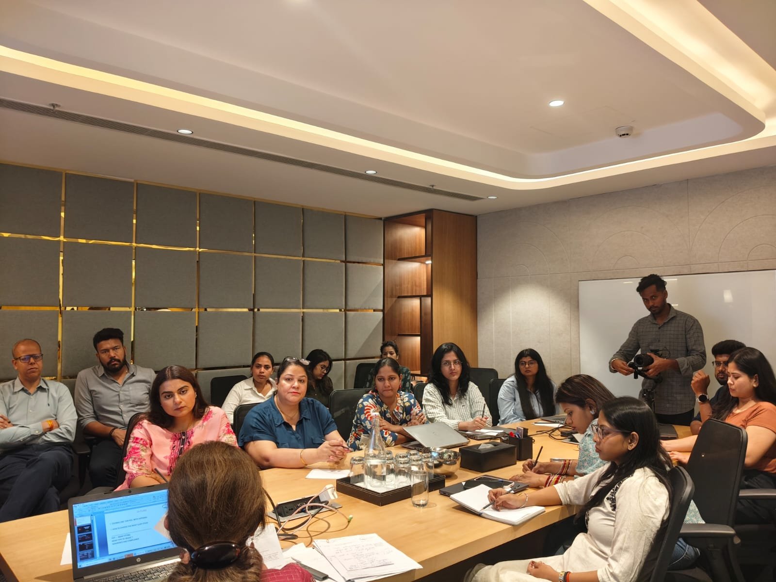 Participants attending the Sleep Educator Programme session