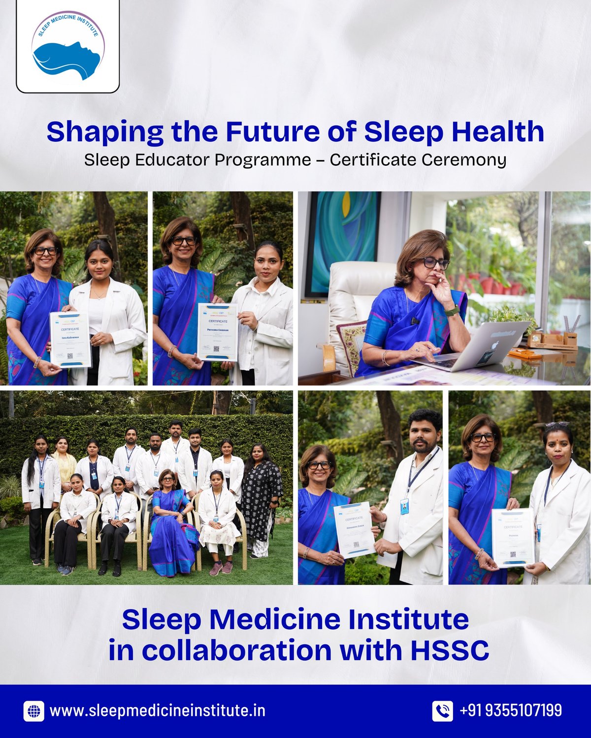 Shaping the Future of Sleep Health — Sleep Educator Programme Certificate Ceremony, Sleep Medicine Institute in collaboration with HSSC