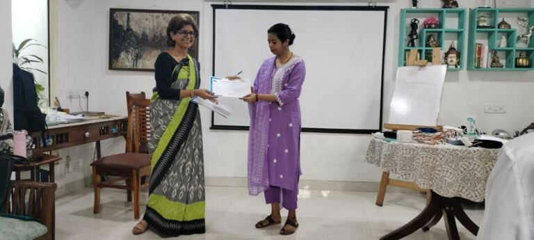 Sleep Study Workshop, 23 November 2024 — certificate distribution, photo 1